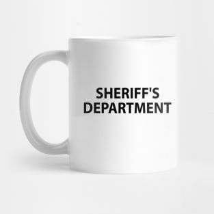 Sheriffs Department Mug